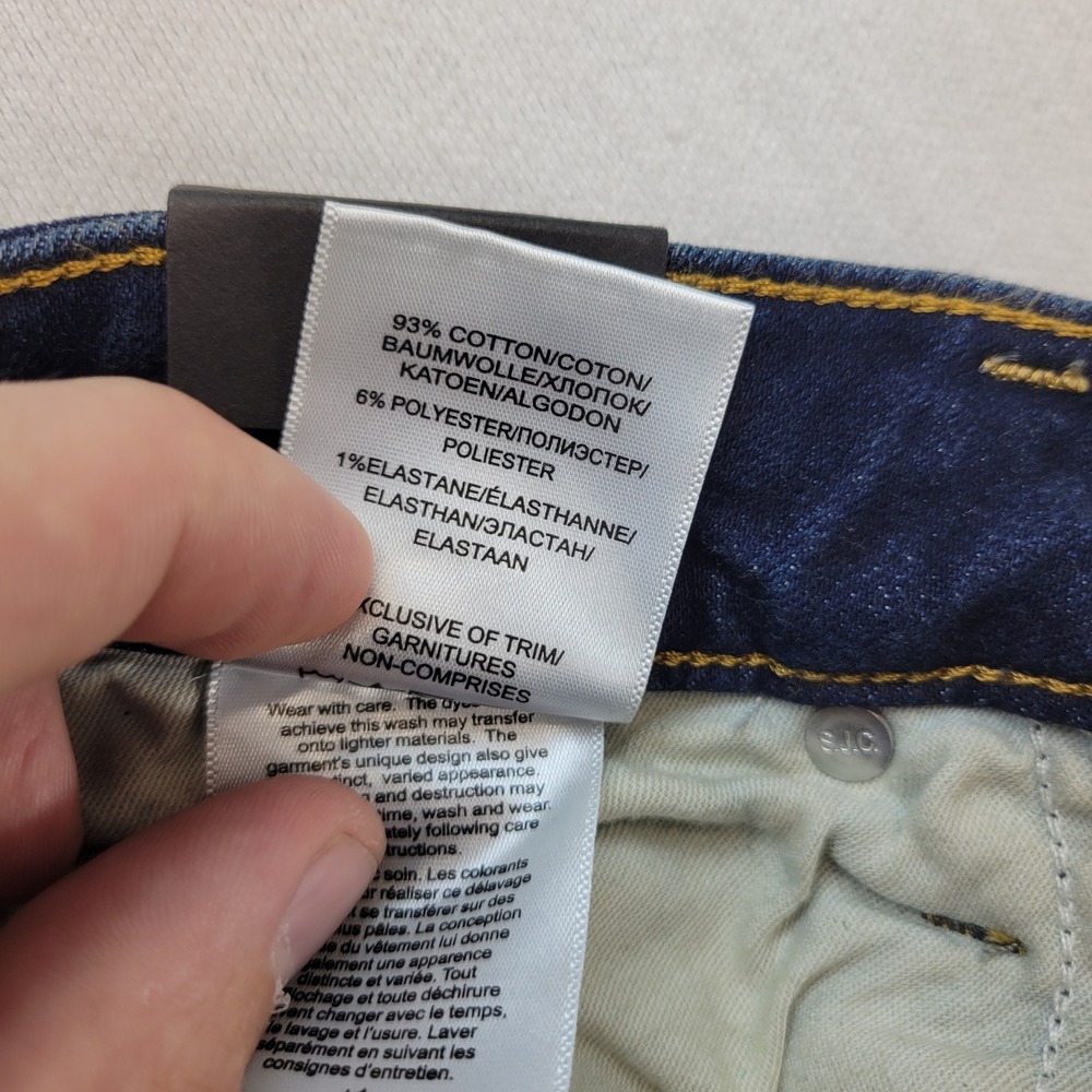 Silver Jeans Co. Avery Straight Leg Women 30 Indigo Eco Friendly High Rise Curvy - Picture 7 of 13